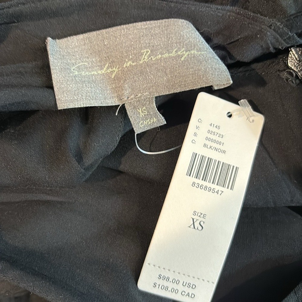NWT Anthropology Sunday in Brooklyn V Neck Textured Maxi Dress Size XS - Picture 11 of 13